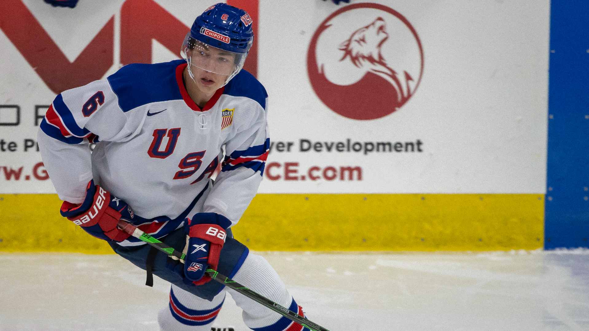 United States World Juniors roster 2022: Full list of players, NHL prospects announced for Team U.S.A. - Sporting News 2 Luke-Hughes-12-14-GettyImages-ftr